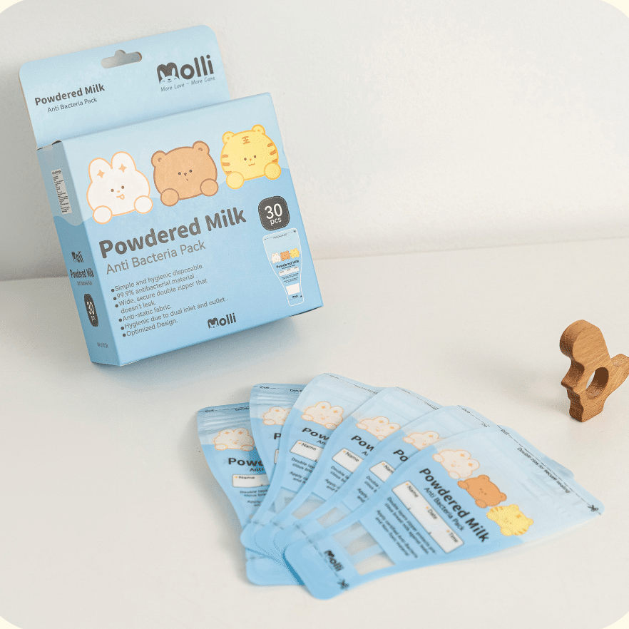 Túi Trữ Sữa Bột Đi Động Molli