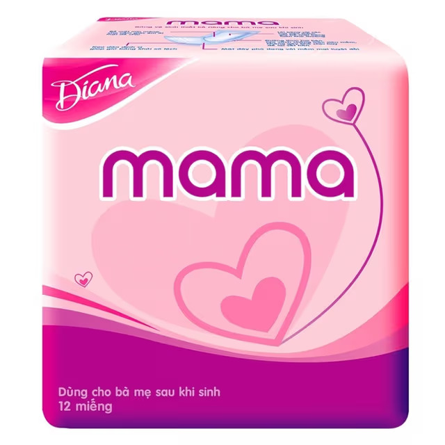 Bỉm Diana Mama cho mẹ sau sinh