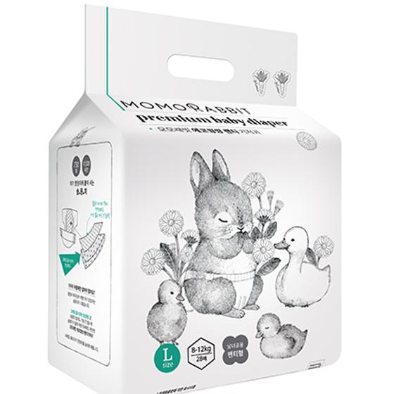 Bỉm - Tã quần Classic Momo Rabbit size L 28 miếng (8 - 12kg)