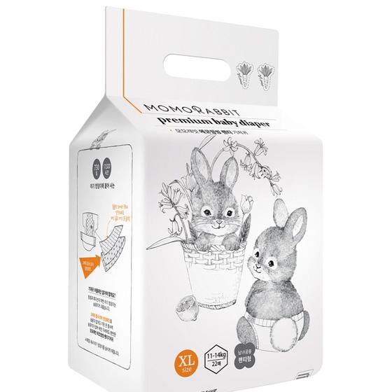 Bỉm - Tã quần Classic Momo Rabbit size XL 22 miếng (11 - 14kg)