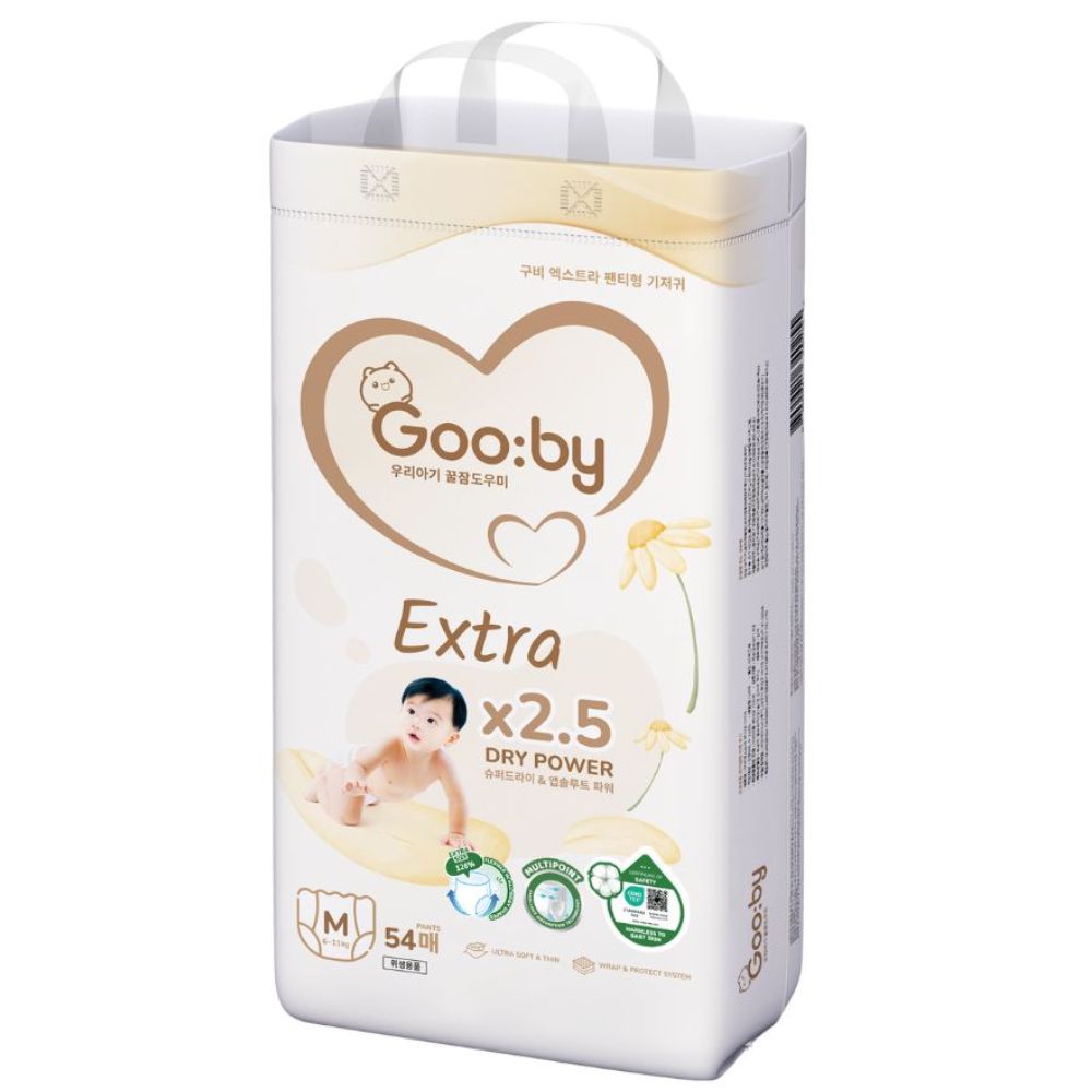 Bỉm - Tã quần Gooby Extra size M54 miếng (Từ 6-11kg)
