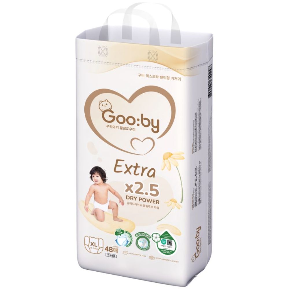 Bỉm - Tã quần Gooby Extra size XL48 miếng (Từ 11-16kg)