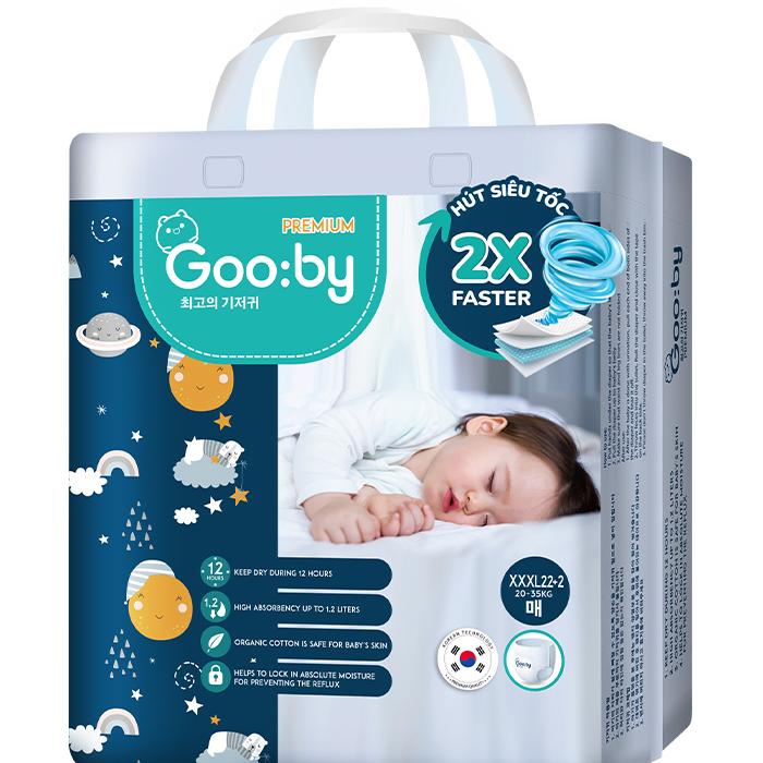 Bỉm - Tã quần Gooby Premium size M 32 miếng (Từ 6-11kg)
