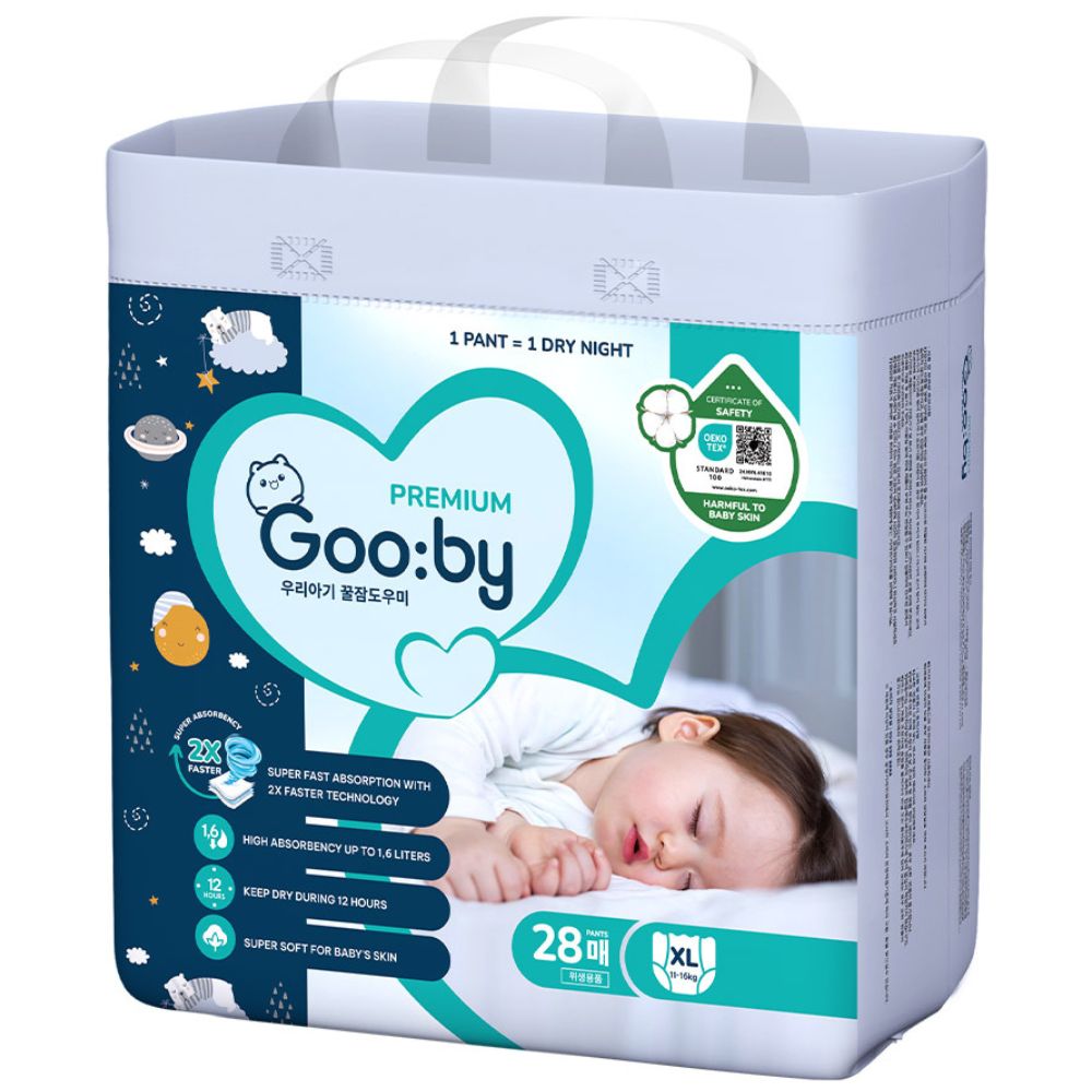 Bỉm - Tã quần Gooby Premium size XL 28 miếng (Từ 11-16kg)