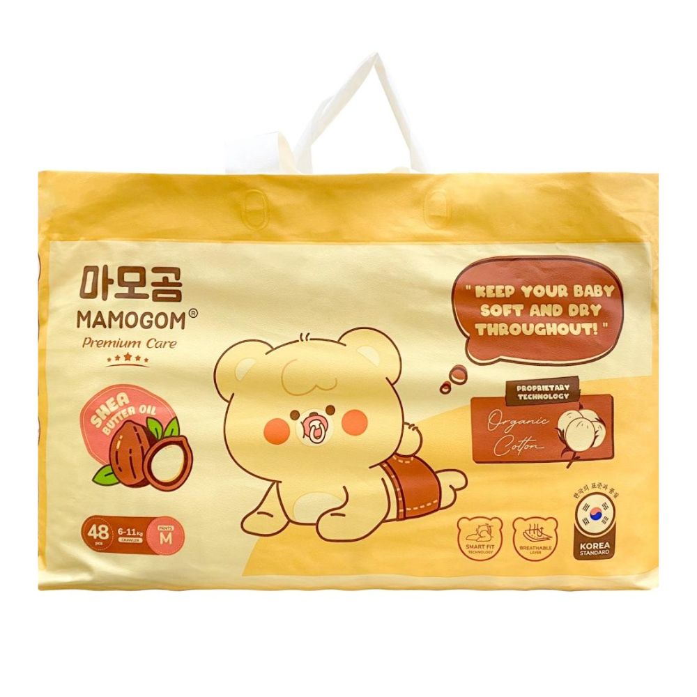 Bỉm - Tã quần Mamogom hữu cơ size M 48 miếng (6-11kg)