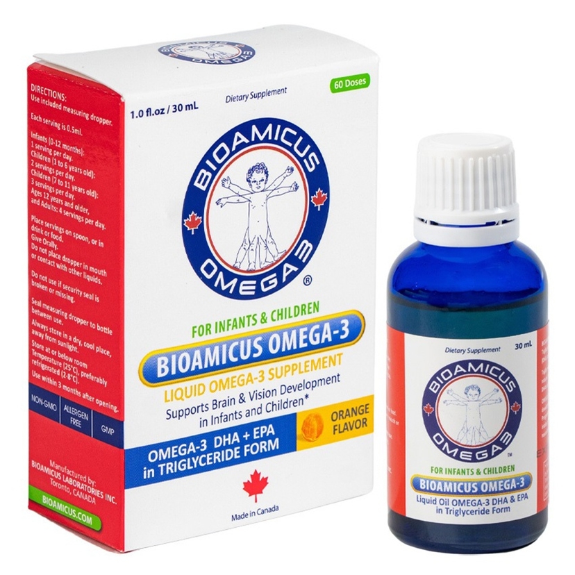 BioAmicus Omega-3 DHA+ EPA 30ml