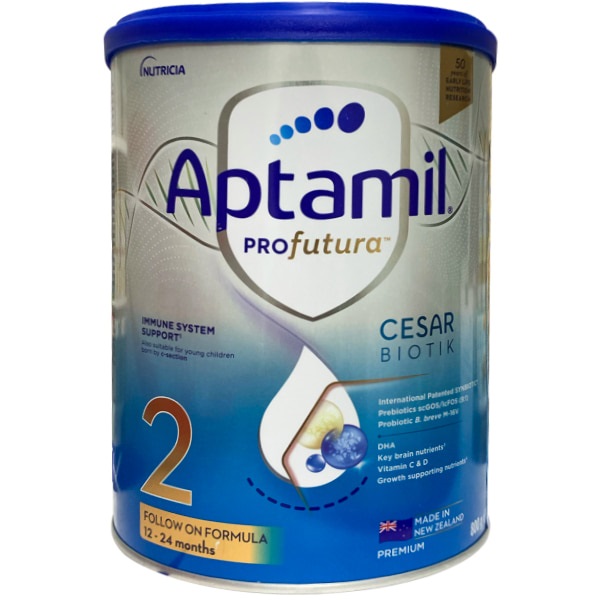 Sữa bột Aptamil Profutura số 2 lon 800g New Zealand (1-2 tuổi)