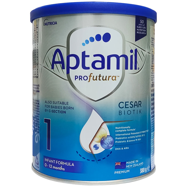 Sữa bột Aptamil số 1 380g New Zealand (0-12 tháng)