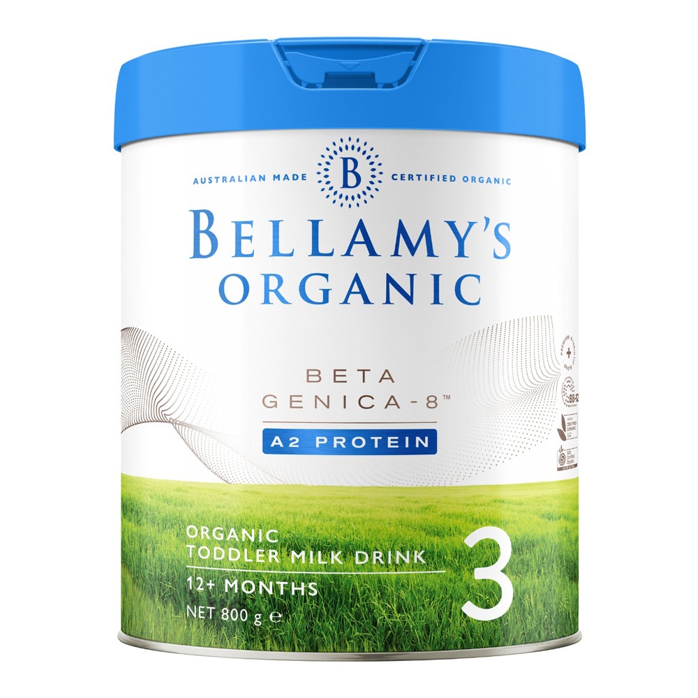 Sữa Bellamy's Organic A2 số 3 800g cho bé 1-2 tuổi