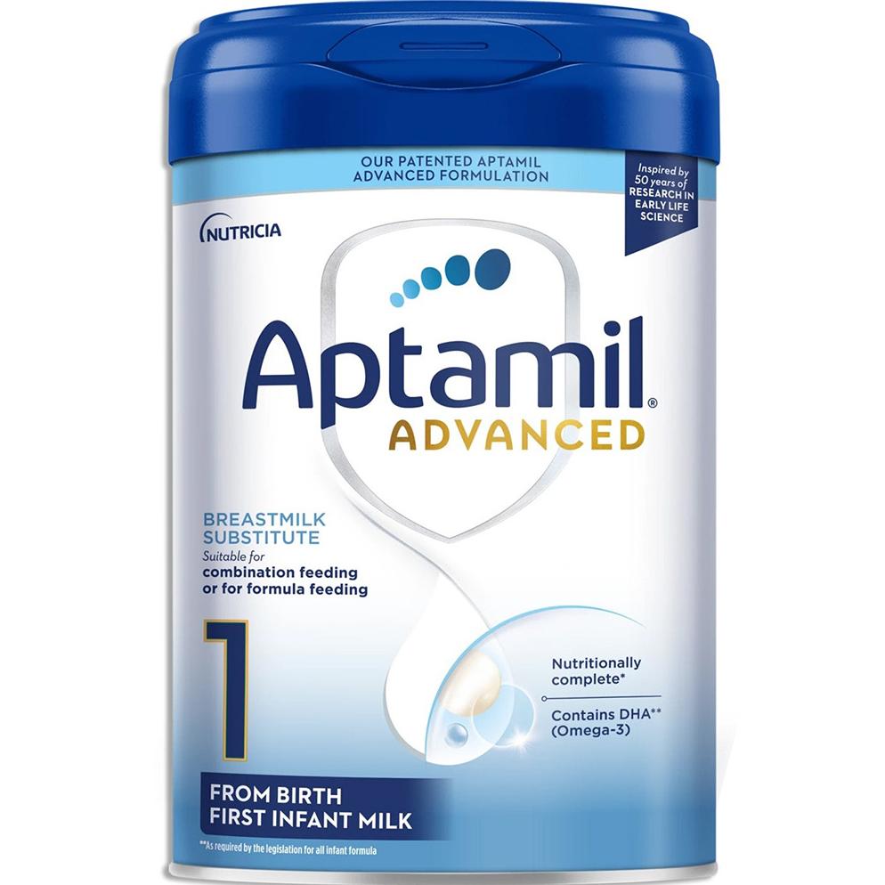 Sữa bột Aptamil Anh Advanced số 1 800g (0 - 6 tháng)