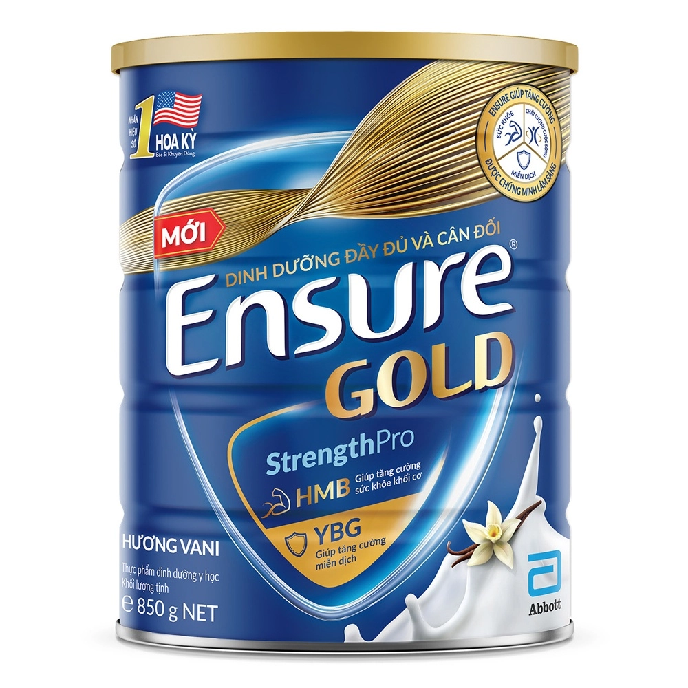 Sữa Ensure Gold hương Vani 850g