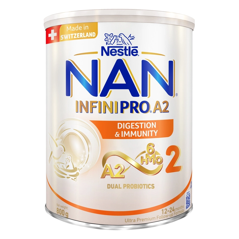 Sữa Nan Infinipro A2 6HMO số 2 800g