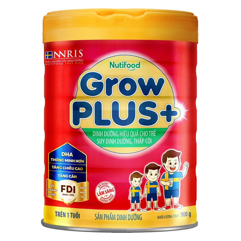 Sữa bột Nutifood GrowPlus+ Đỏ 800g (1-2 tuổi)