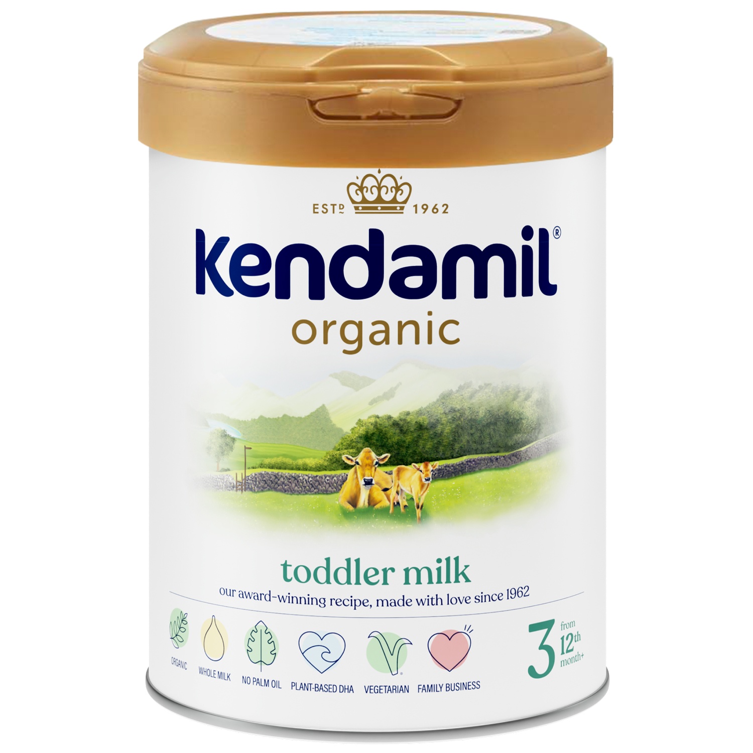Sữa bột Kendamil Organic số 3 800g (trên 1 tuổi)