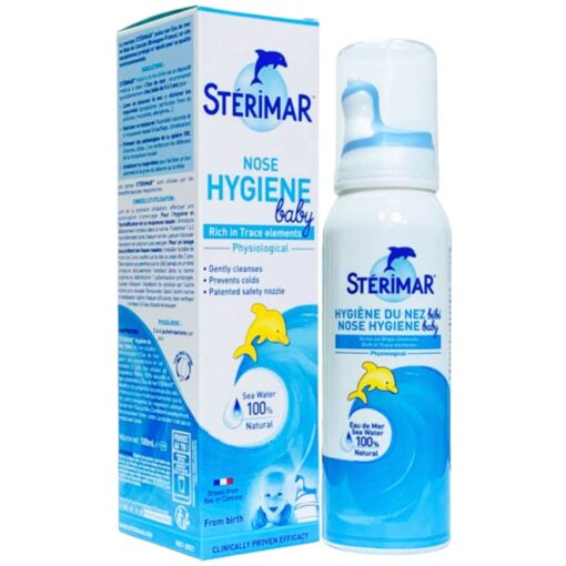 Xịt mũi bằng muối biển cho trẻ sơ sinh Sterimar Baby 100ml từ Pháp
